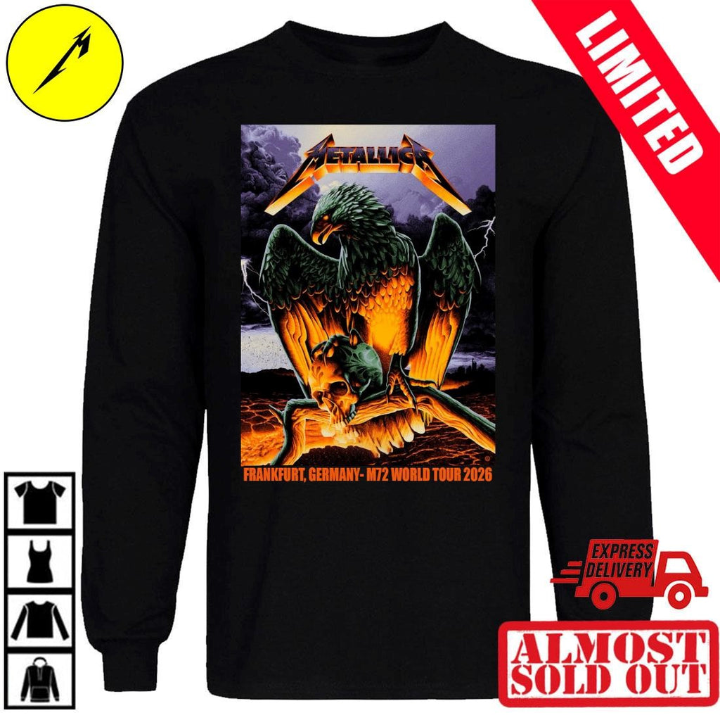 Max Loeffler Metallica M72 Frankfurt 24. Mai 2026 Deutsche Bank Park Poster Shirt