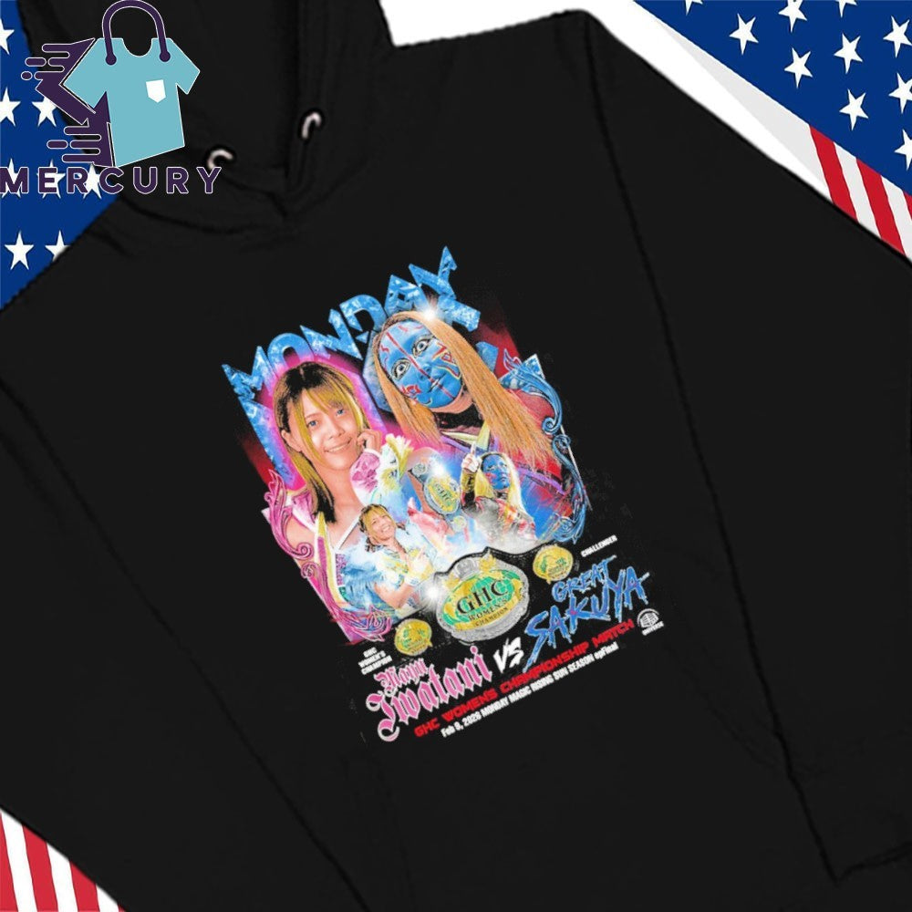 Mayu Iwatani Vs Great Sakuya 2026 GHC Women’s Championship Match Shirt