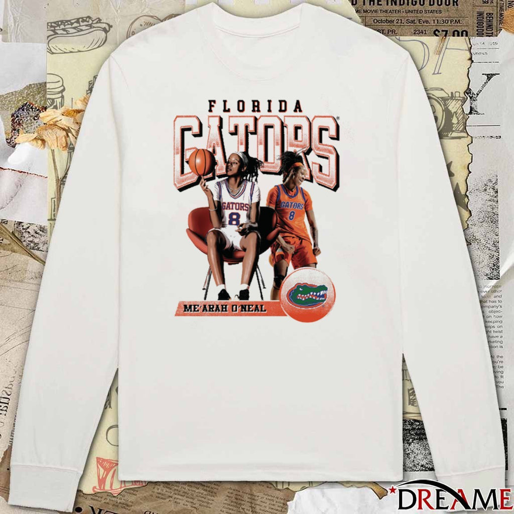 Me’Arah O’Neal Florida Gators Basketball 90s Vintage t-shirt