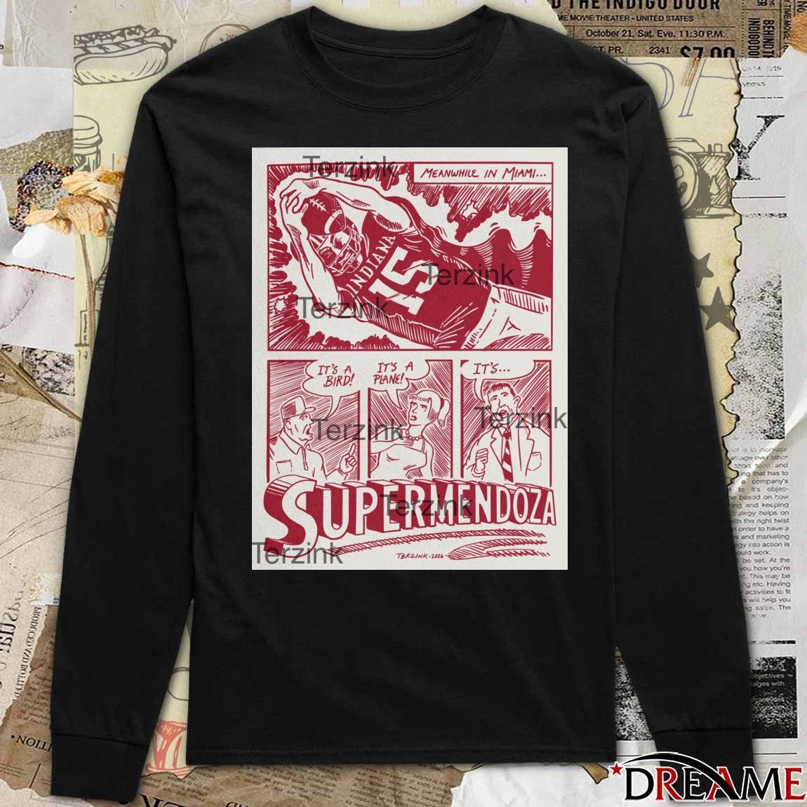 Meanwhile In Miami It’s A Bird It’s A Plane It Supermendoza 2026 Poster t-shirt