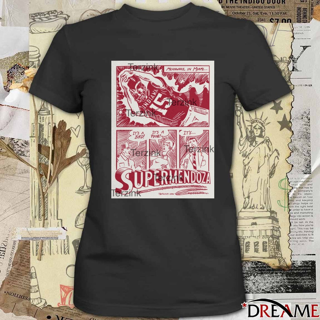 Meanwhile In Miami It’s A Bird It’s A Plane It Supermendoza 2026 Poster t-shirt
