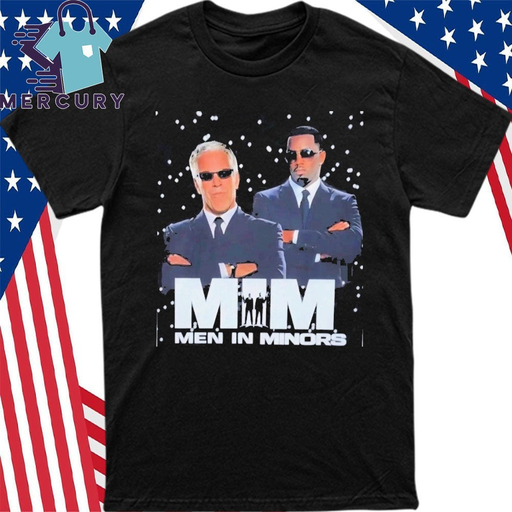 Men In Minors Shirt