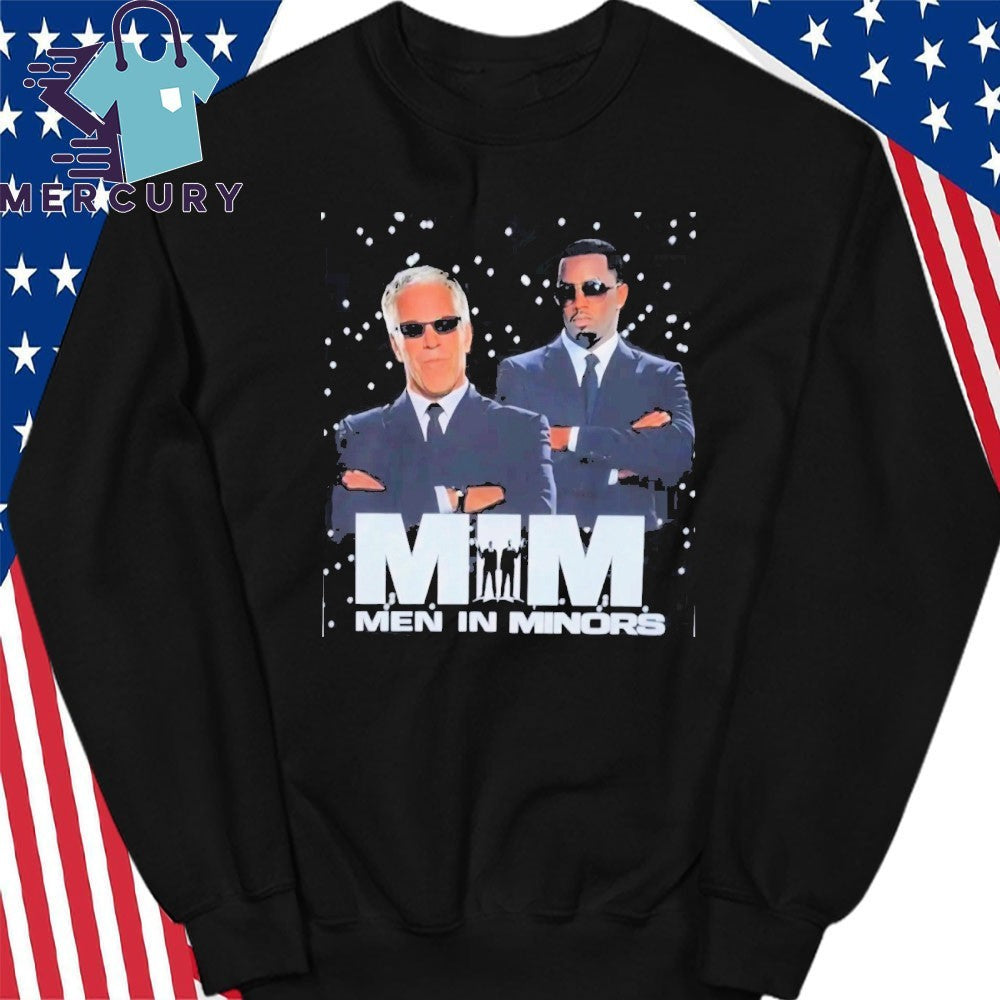 Men In Minors Shirt