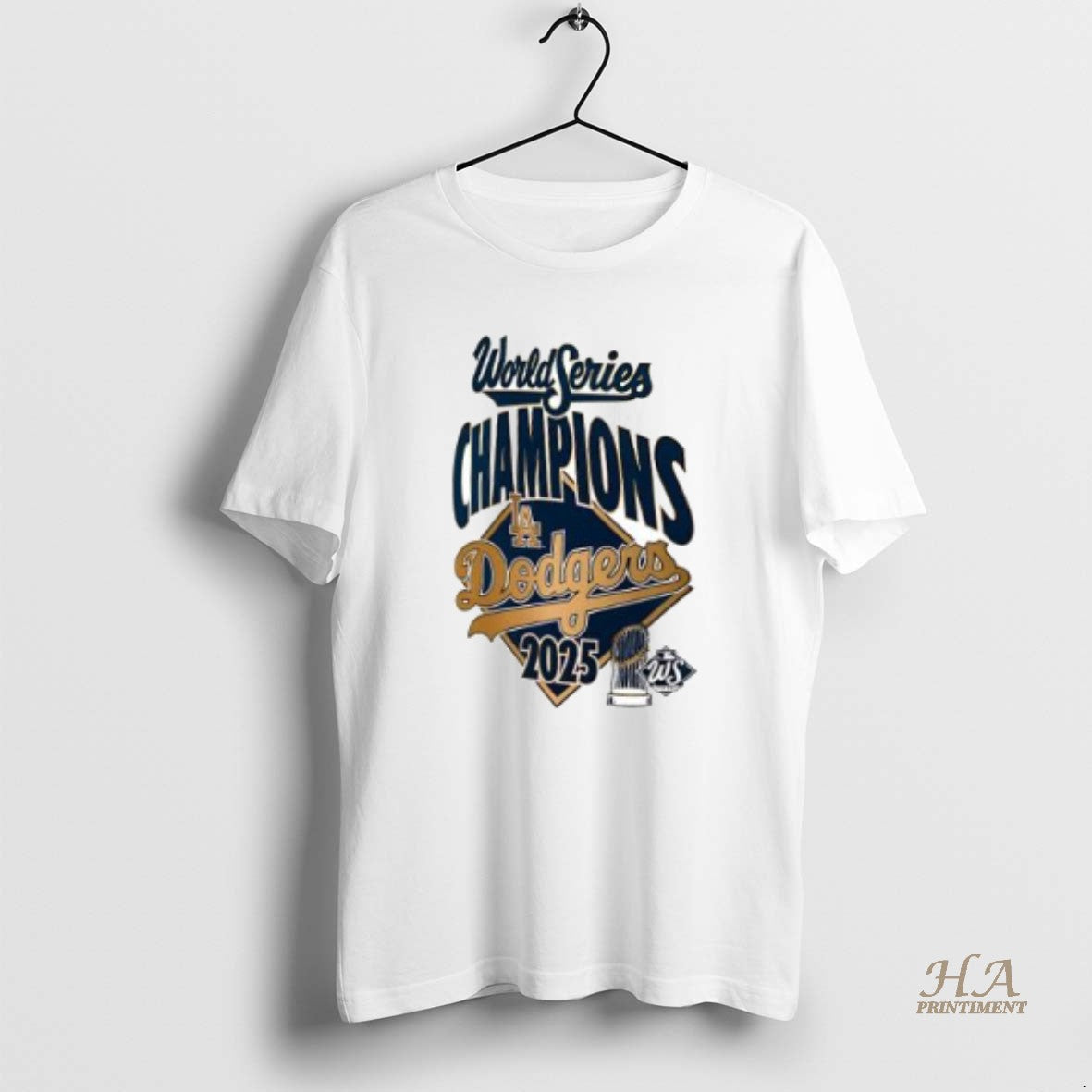 Official Mens Los Angeles Dodgers Steel 2025 World Series Champions Locker Room