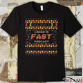 Merry Christmas Loose Is Fast Podcast Silly Season Ugly Sweater 2025 t-shirt