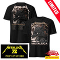 Metallica Berlin Pop Up Store Official Two Sided Shirt 2026