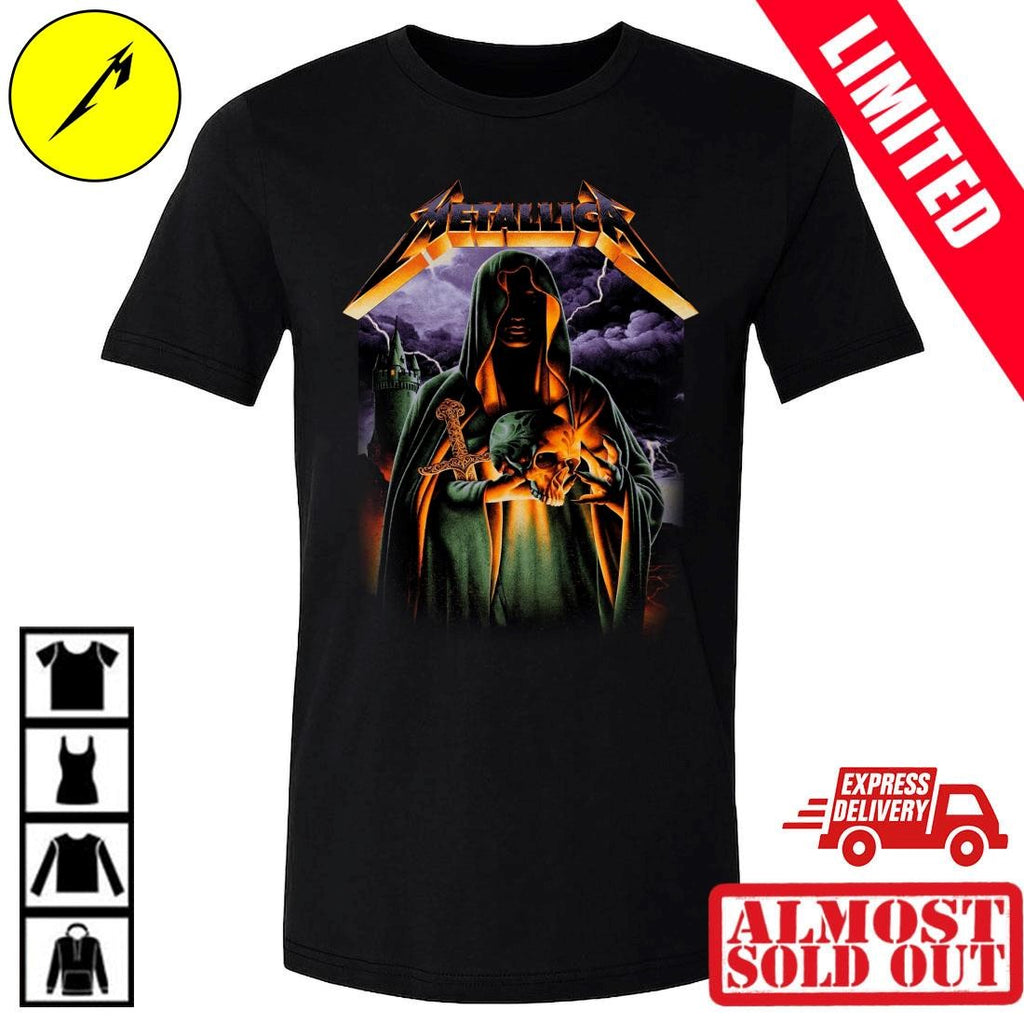 Metallica Dark Reaper Sorcerer Graphic Tee Frankfurt Germany Deutsche Bank Park Concert 22 Mai 2026 Shirt