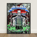 Metallica Letzigrund Stadion Zürich Pop-Up Shop Poster May 27 2026 Luca Schenardi