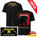 Metallica M72 Berlin Germany 2026 Two Sided Shirt Janta Island Bear Art Olympiastadion 30 May