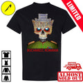 Metallica M72 Bucharest 2026 Venue Merch T-Shirt Palace Of Parliament Crown Skull Art By Matei Apostolescu (Arena Nationala, Romania, May 13)