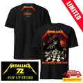 Metallica M72 Frankfurt 2026 Two Sided Shirt – Vance Kelly Venue Poster Art Official Pop-Up Store