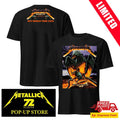 Metallica M72 Frankfurt Limited Poster Edition Night 2 At Deutsche Bank Park In Frankfurt DE On May 24 2026 Hellfire Eagle 2 Sides Shirt