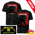 Metallica Pop-Up Shop M72 Berlin 2026 Two Sides Shirt Venue Poster Olympiastadion Bear Janta Island