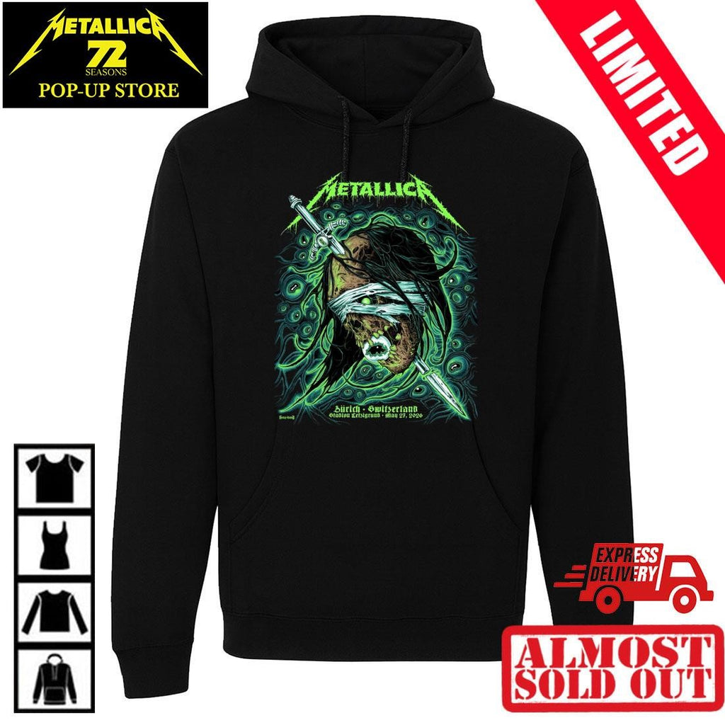 Metallica Switzerland Tour Shirt May 27 2026 By Mark Richards