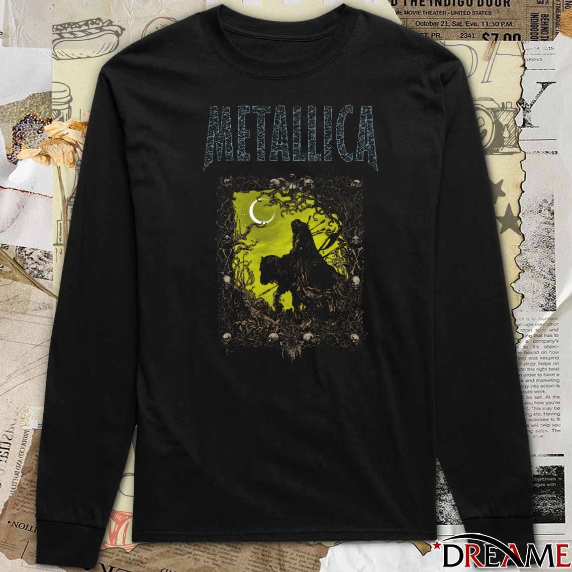 Metallica The Outlaw Torn Fanart t-shirt