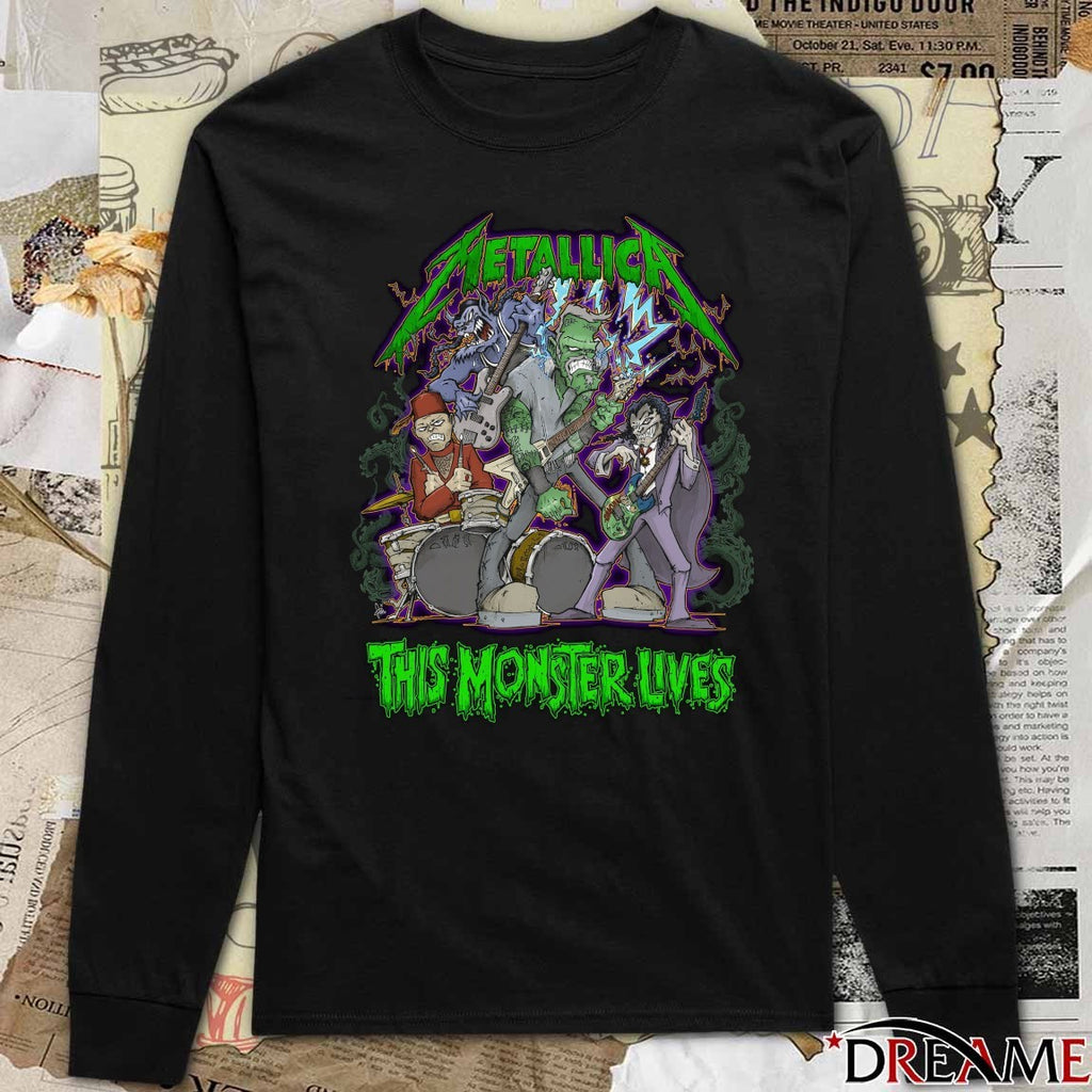 Metallica This Monster Lives 2025 Halloween Band t-shirt
