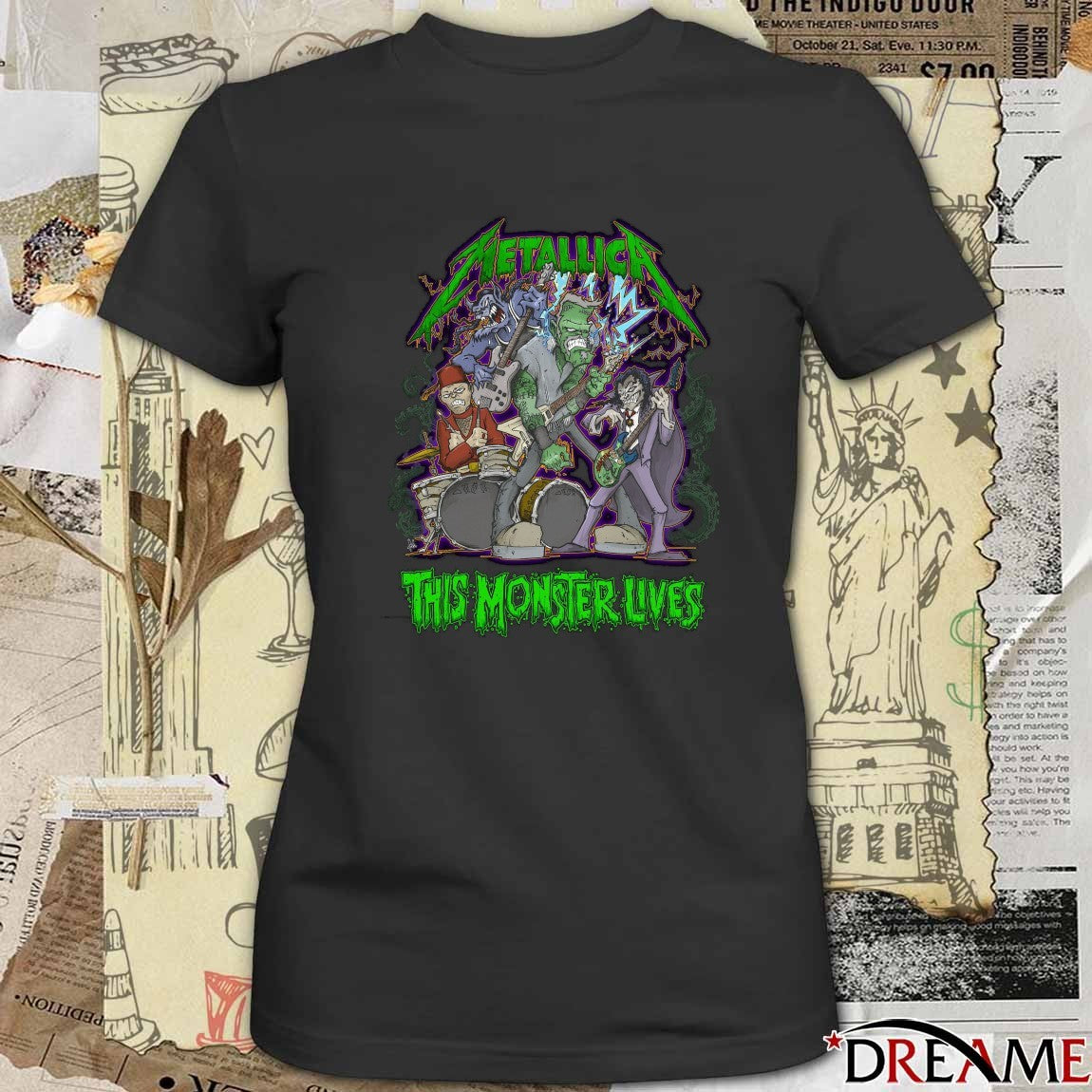 Metallica This Monster Lives 2025 Halloween Band t-shirt
