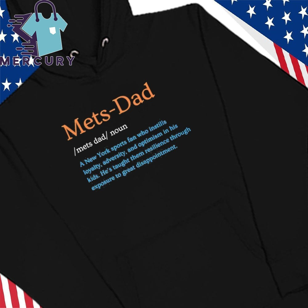 Mets Dad Noun New York Mets Baseball Sports Fan Shirt
