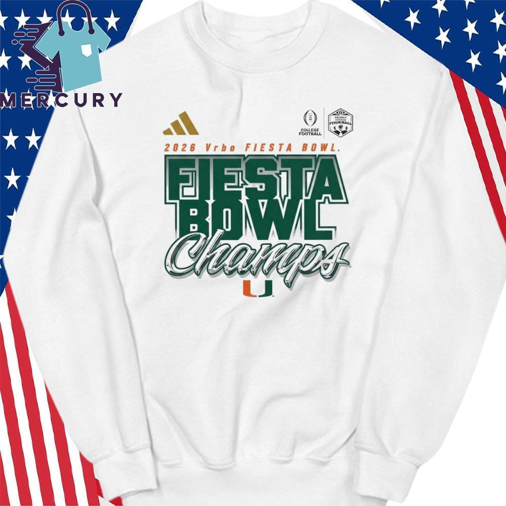 Miami Football 2026 Fiesta Bowl Champions Shirt