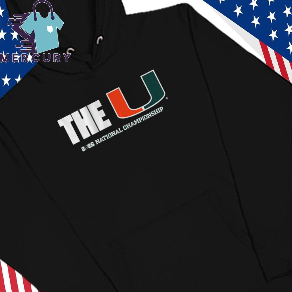 Miami Football The U CFP National Championship Shirt