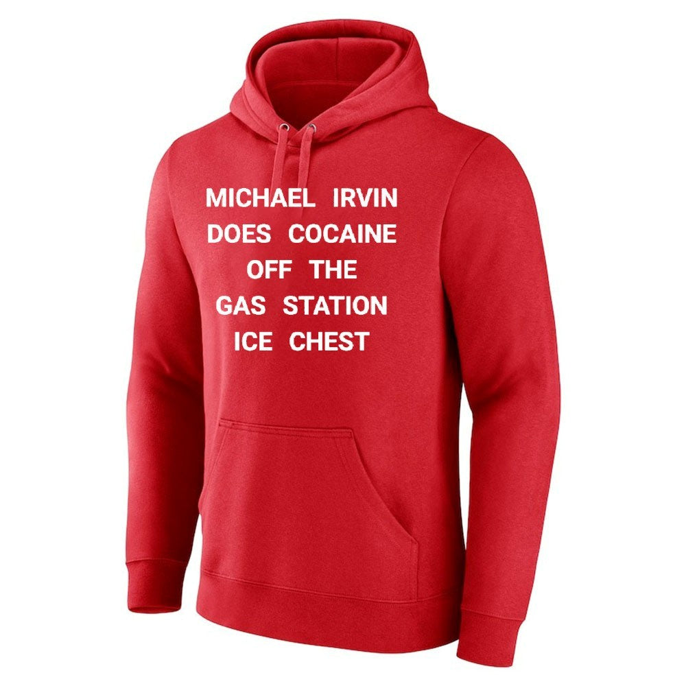 Michael Irvin Does Cocaine Off The Gas Station Ice Chest Shirt
