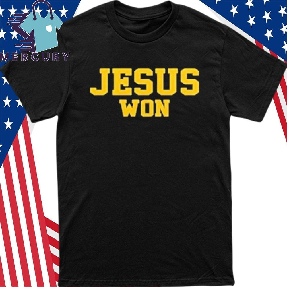 Michigan Coaches Jesus Won Shirt