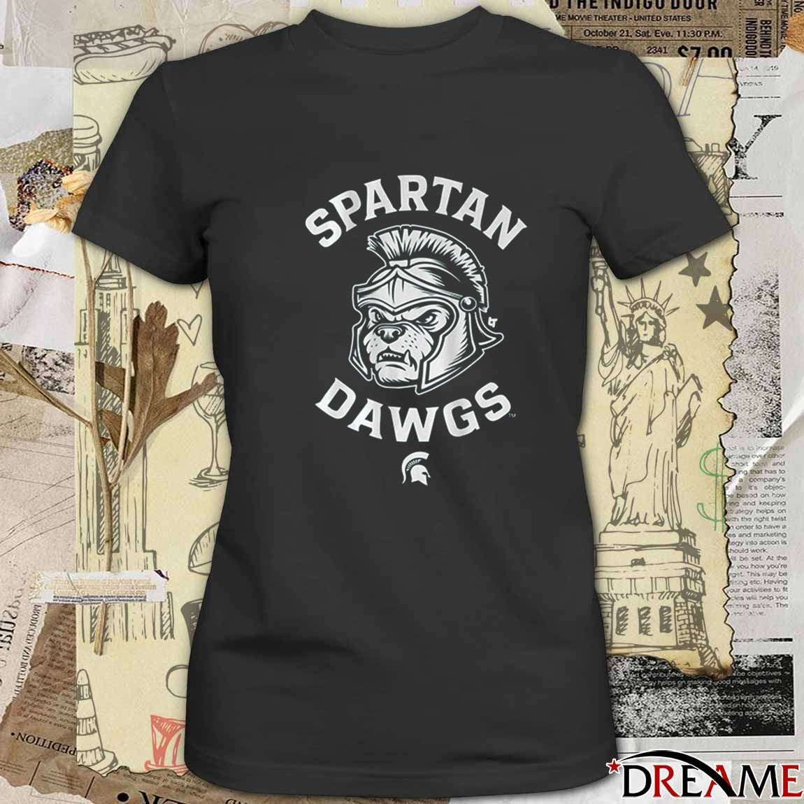 Michigan State Spartans Basketball Spartan Dawgs t-shirt