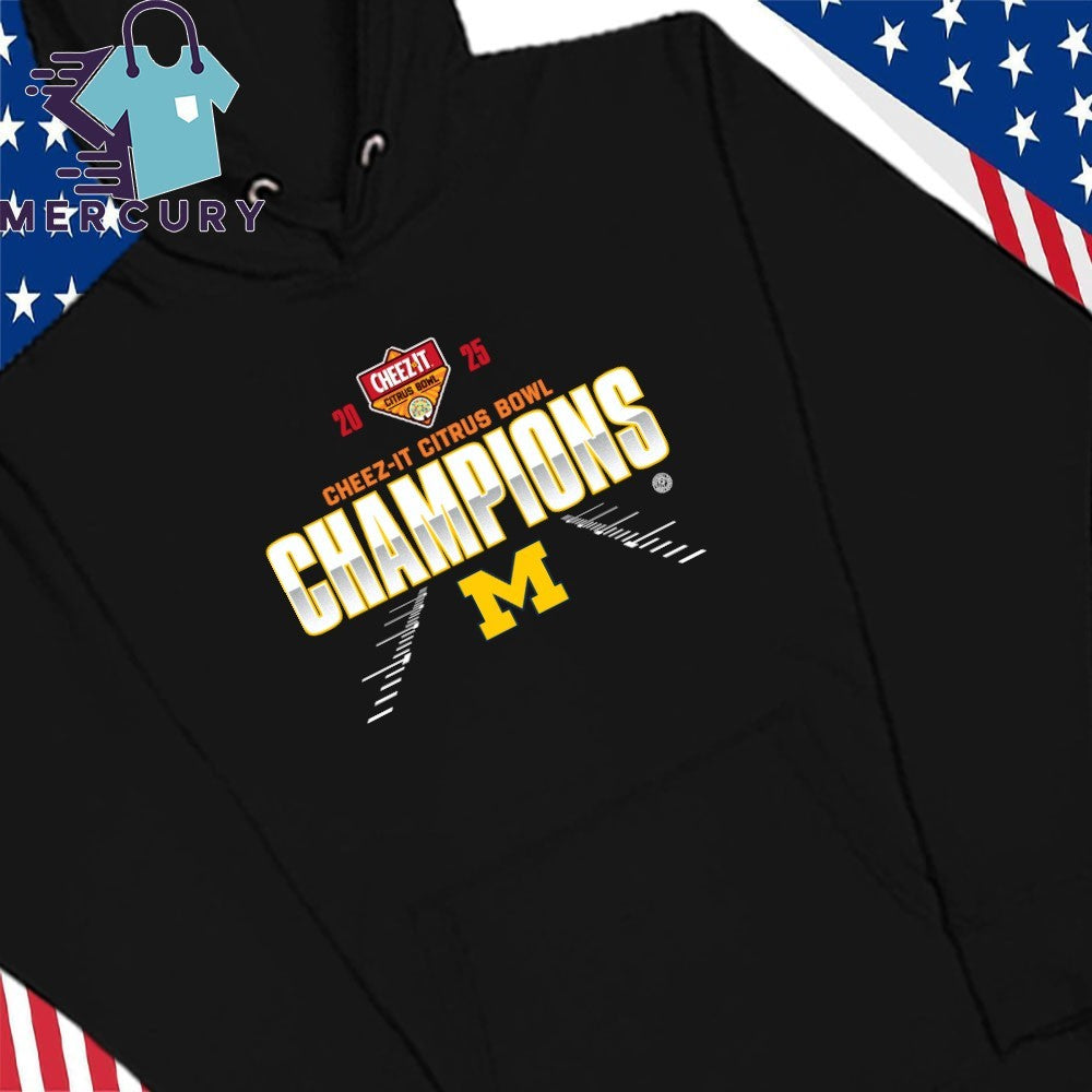 Michigan Wolverines 2025 Cheez-It Citrus Bowl Champions Shirt
