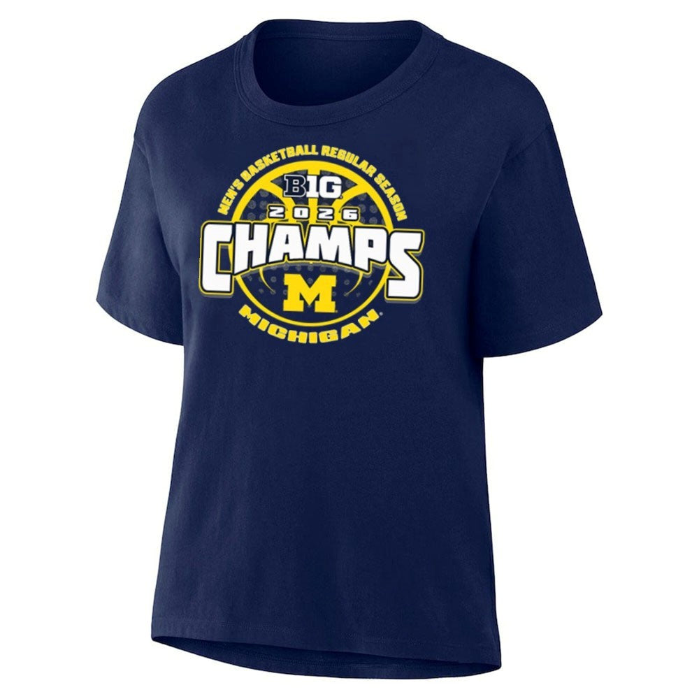 Michigan Wolverines 2026 Big Ten Men’s Basketball Regular Season Champs Shirt