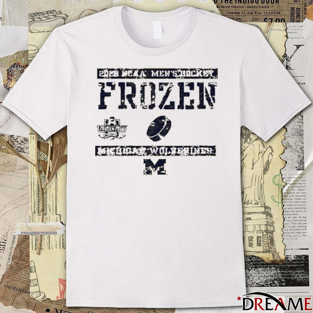 Michigan Wolverines 2026 NCAA Men’s Ice Hockey Frozen Four Bound t-shirt