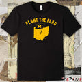Michigan Wolverines Football Plant The Flag NCAA 2025 t-shirt