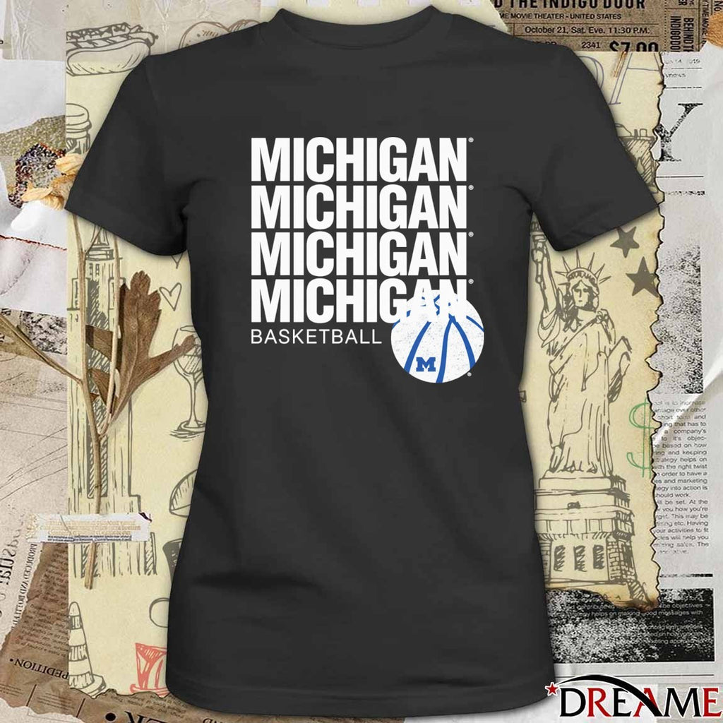 Michigan Wolverines basketball Double Wins Double The Celebration t-shirt