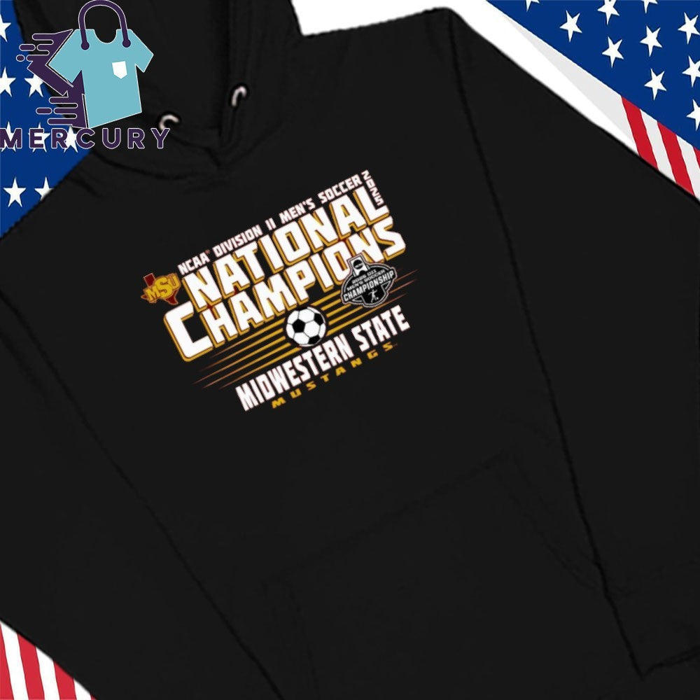 Midwestern State Mustangs Men’s Soccer 2025 DII National Champions Shirt