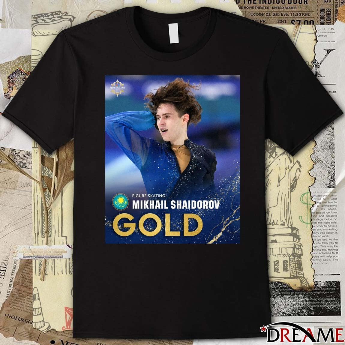 Mikhail Shaidorov Wins Gold In The Men’s Singles Competition t-shirt