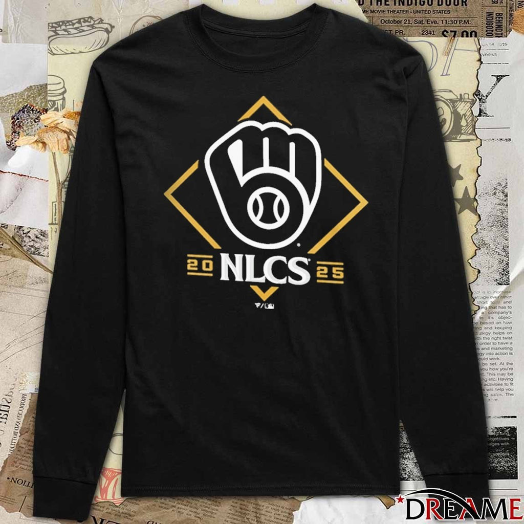 Milwaukee Brewers MLB 2025 NLCS Division Series Clinch Fanart t-shirt