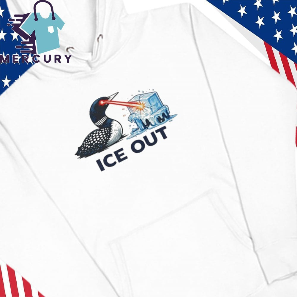 Minnesota Laser Loon ICE OUT Protest Shirt