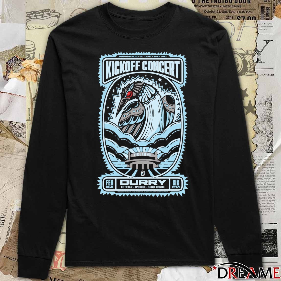 Minnesota United FC Kickoff Concert First Avenue February 24 2026 t-shirt