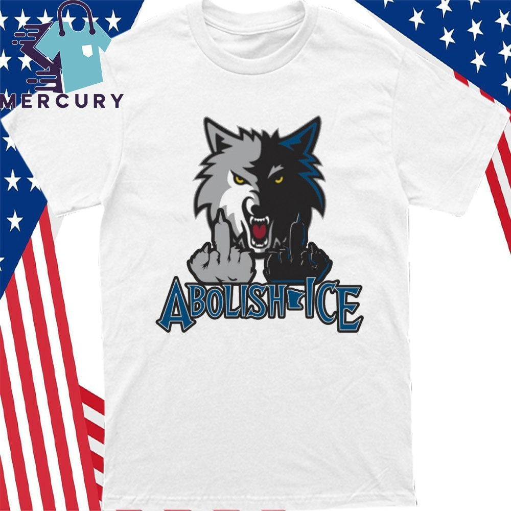 Minnesota Wolves Abolish Ice Shirt