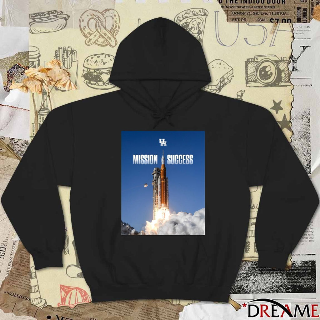 Mission Success Artemis II NASA 2026 Houston Athletics t-shirt