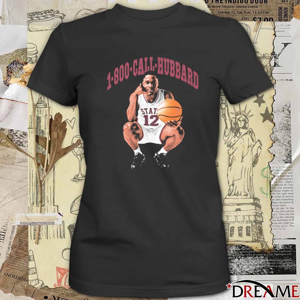 Mississippi State Bulldogs Men’s Basketball Josh Hubbard 1-800-Call-Hubbard t-shirt