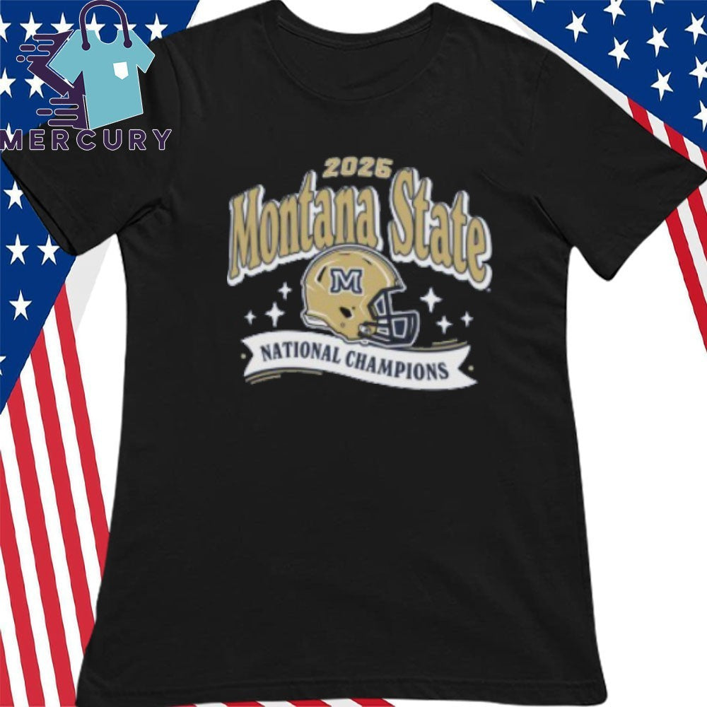 Montana State 2025 National Champions Banner Shirt