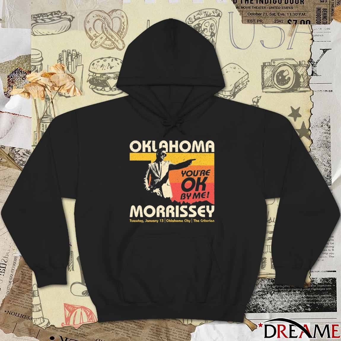 Morrissey Tour in Oklahoma You’re Ok By Me January 13 2026 t-shirt