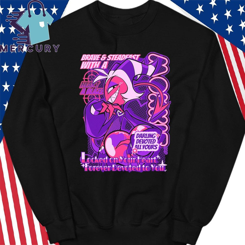 Moxxie From Helluva Boss with Love Shirt
