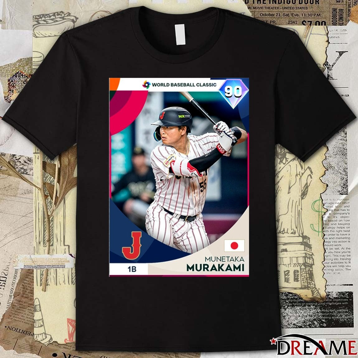 Munetaka Murakami 2026 World Baseball Classic MLB The Show’s Diamond Dynasty Poster t-shirt