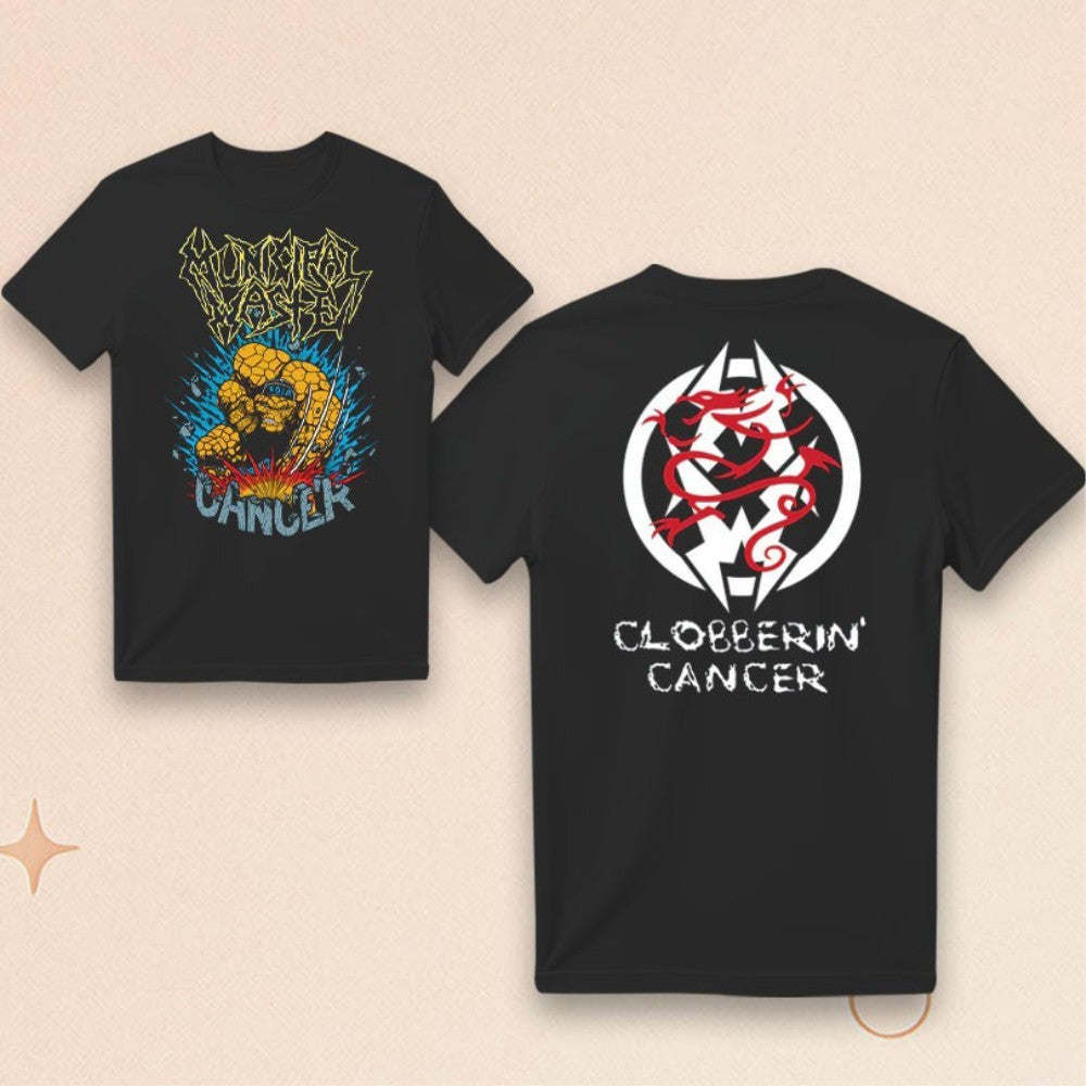 Municipal Waste Clobberin’ Cancer Two Sided Shirt