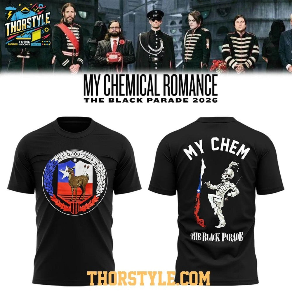My Chemical Romance x Chile The Black Parade Tour 2026 Shirt