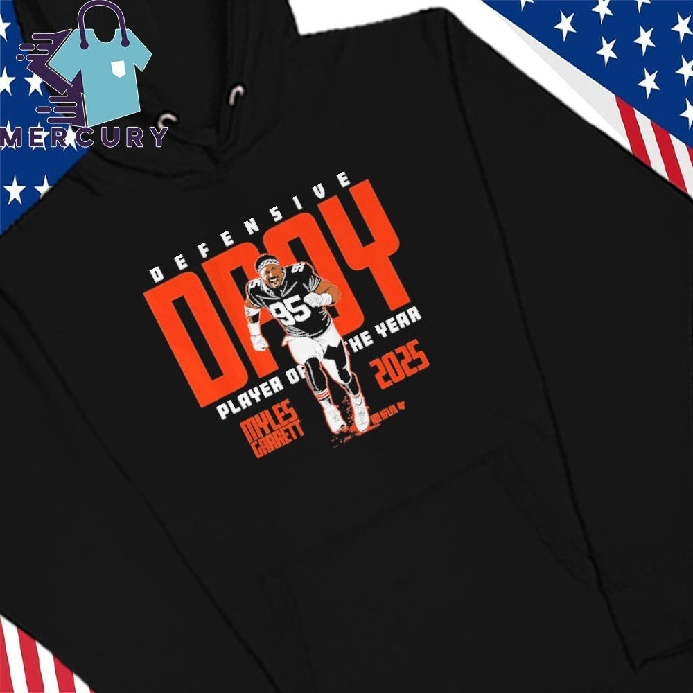Myles Garrett 2025 Defensive Player of the Year Shirt