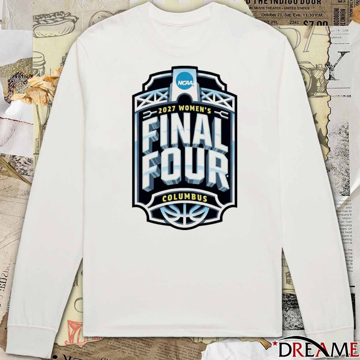 NCAA 2027 Women’s Final Four Columbus Logo t-shirt