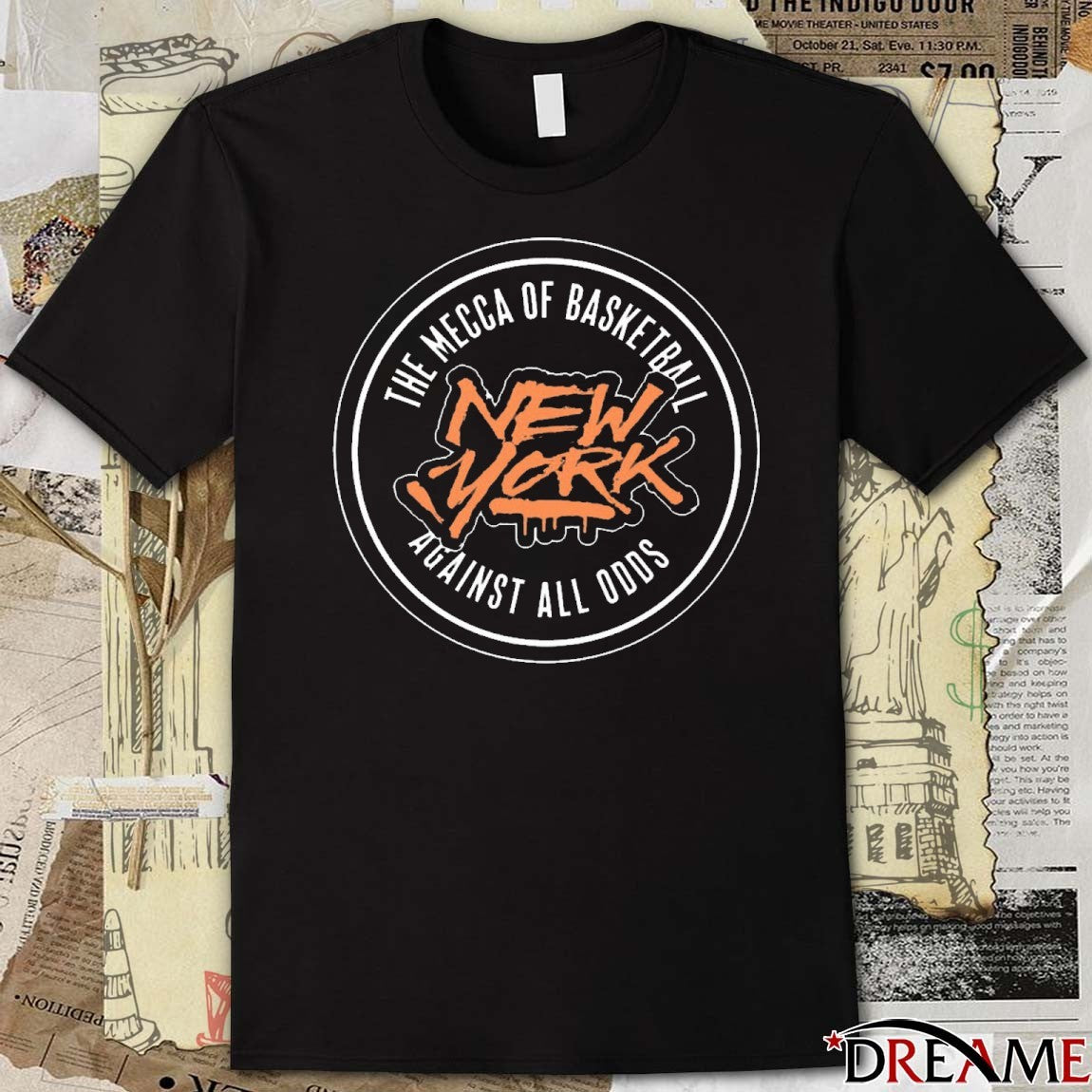 NYK Legends Champion The Mecca Of Basketball Against All Odds t-shirt