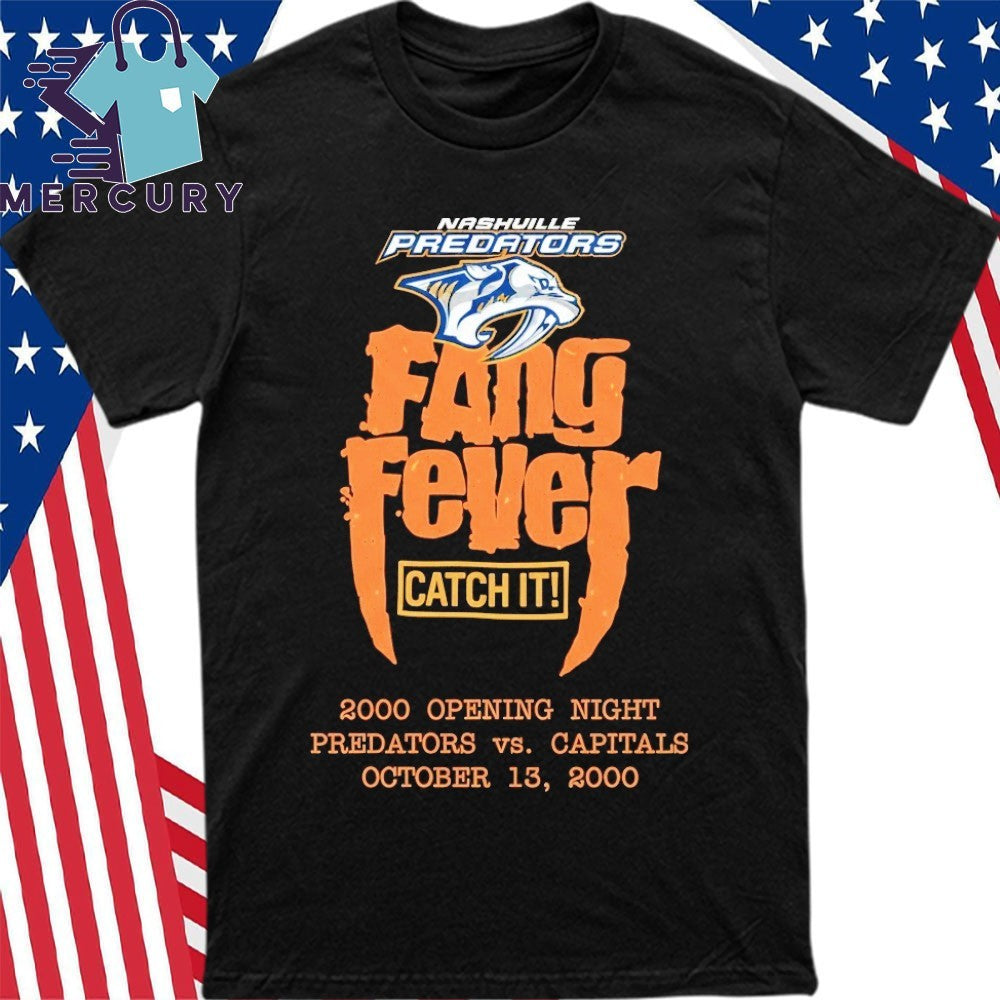 Nashville Predators Fang Fever Catch It Shirt